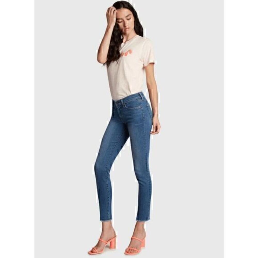 Principle Denim Blue Sunnydaze The Honor Skinny Jeans Size 24